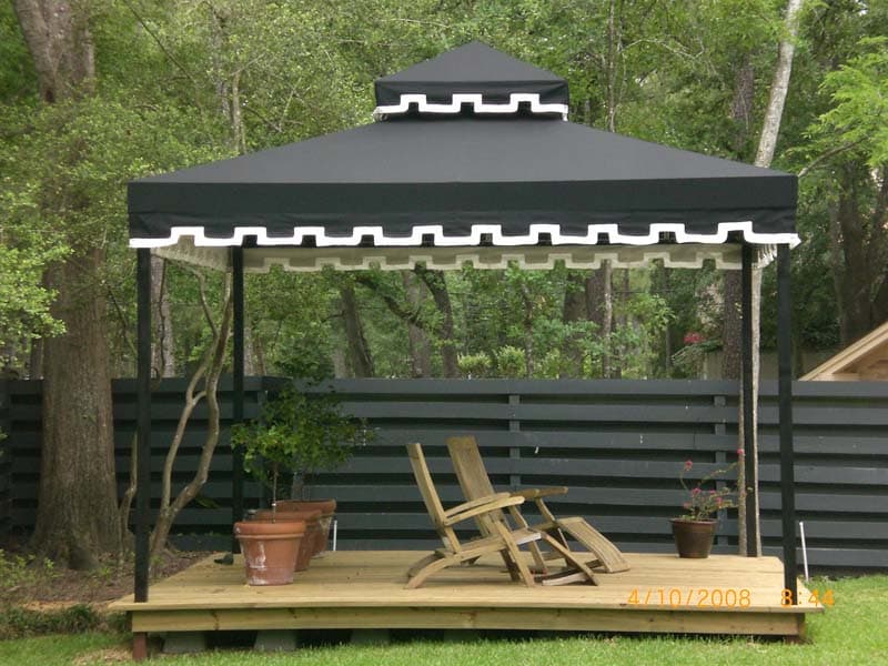 Canopies — custom fabrication and installation by AAA Awning Co., Houston Texas