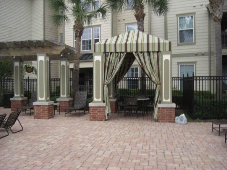 Custom canopies installation 3 by AAA Awning Co., Houston Texas