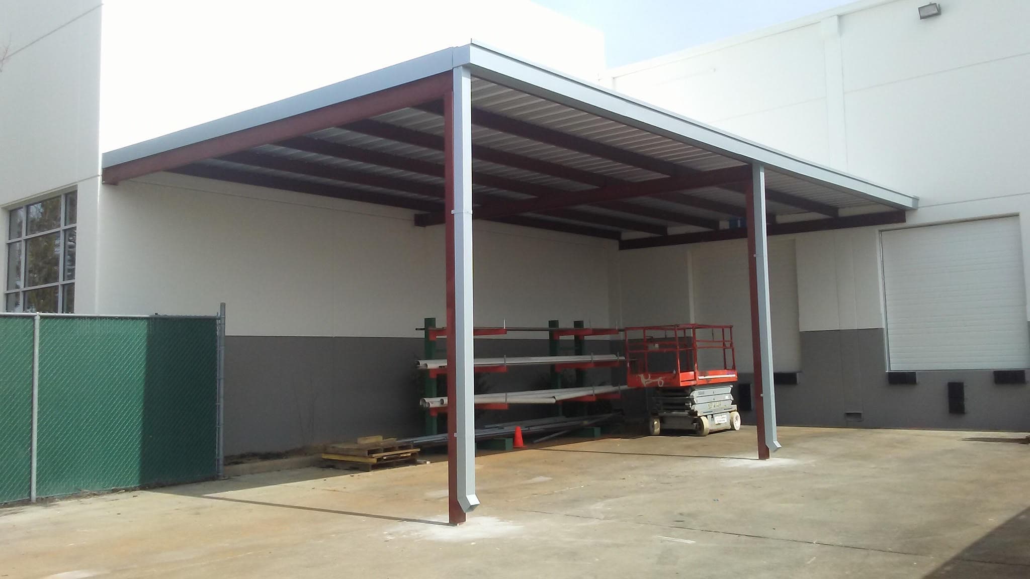 Custom carports installation 5 by AAA Awning Co., Houston Texas