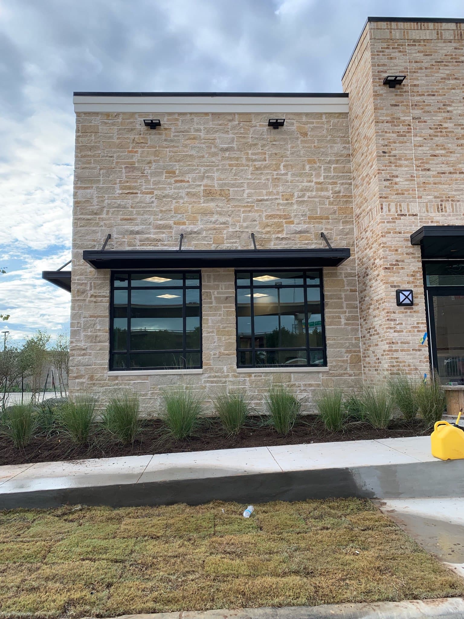 Custom extruded aluminum awnings, walkway covers & canopies installation 9 by AAA Awning Co., Houston Texas