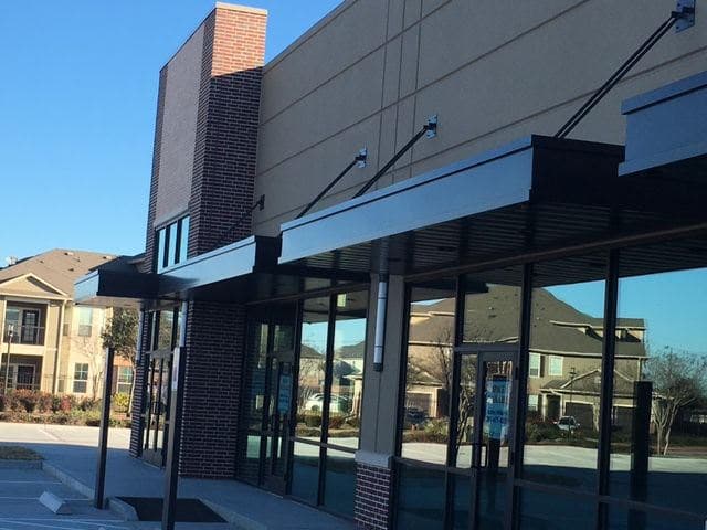 Custom metal awnings installation 3 by AAA Awning Co., Houston Texas