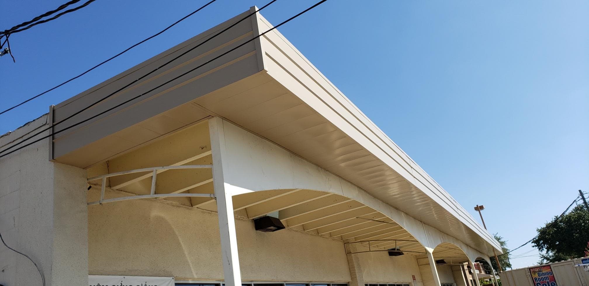 Custom metal awnings installation 8 by AAA Awning Co., Houston Texas