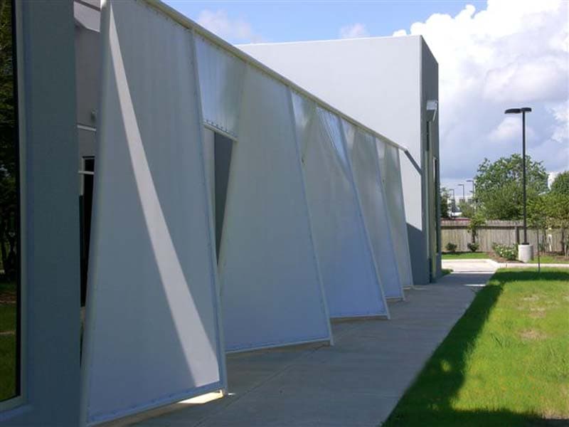 Custom patio curtains installation 9 by AAA Awning Co., Houston Texas